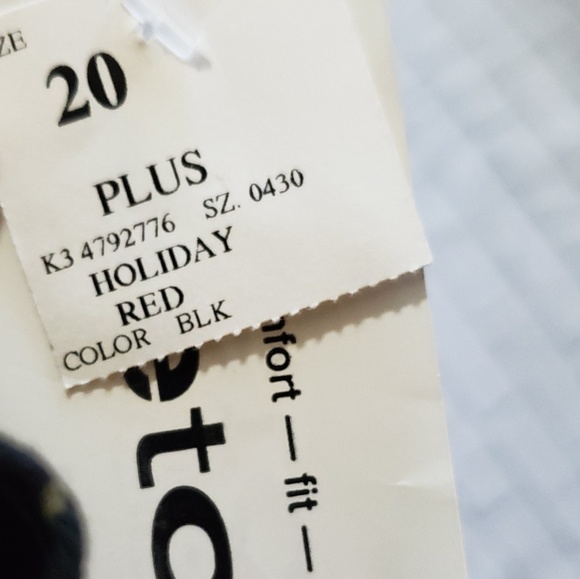 BGC Black Plus Size Skirt Silver Gold Pattern NWT - Picture 6 of 6